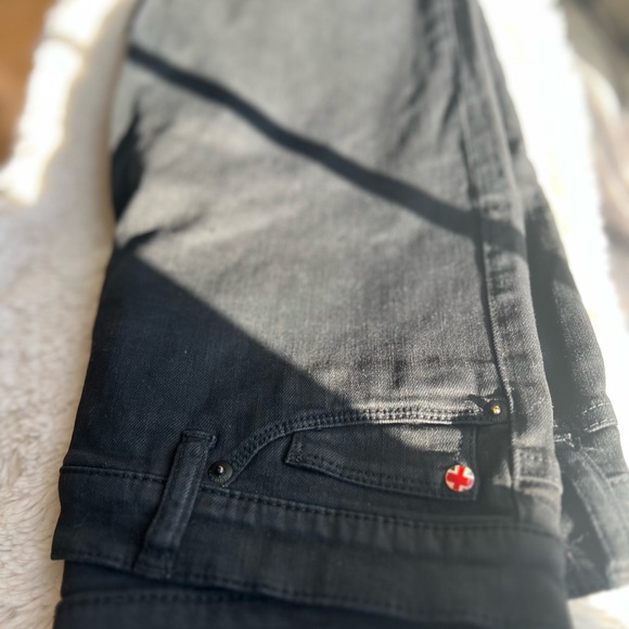 Hudson Natalie Mid Rise Skinny Ankle Jeans - Picture 10 of 13